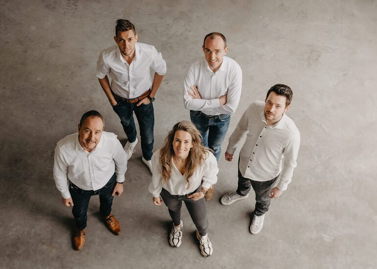 Barend, Ronny, Chrissy, Gerwin, Stefan